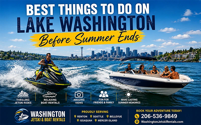 Best Things to Do on Lake Washington Before Summer Ends